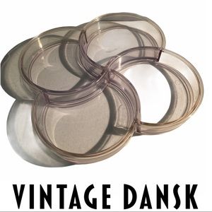 Dansk VTG Clear Swirl Lucite Tray Gunnar Cyren 70s